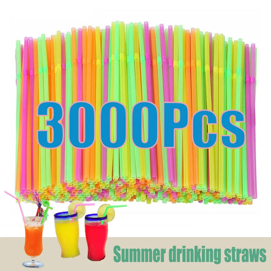 Reusable Colorful Drinking Straws 🍹 | Hygienic Bottle Straw