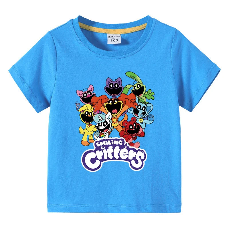 😊👕 Kids Cute Cartoon T-Shirt | Fun Summer Tee 🌈