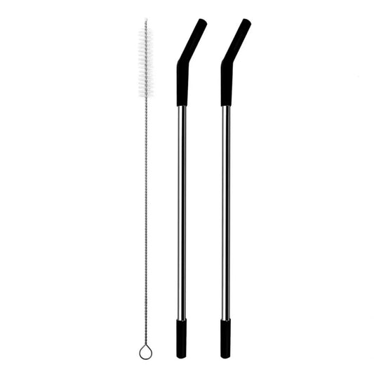 🥤 ✨ Glomexia Stainless Steel Straw Set (2-Pack)