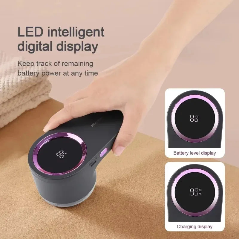 ✨ LED Fabric Lint Remover