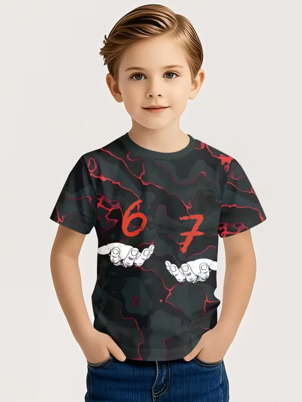 Kids Graphic Summer T-Shirt 🌈👦👧