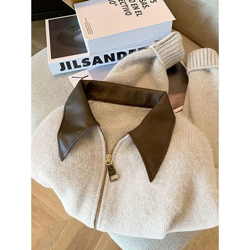 Women Elegant Zip Jacket | Office Wear Autumn 2025