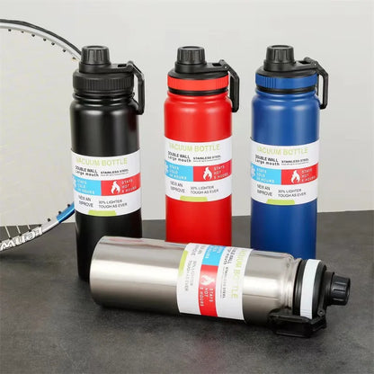 Glomexia Insulated Stainless Steel Water Bottle – 600ml to 1000ml