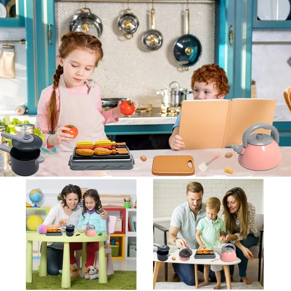🧸 Glomexia Kids Kitchen Play Set (59–92 PCS)