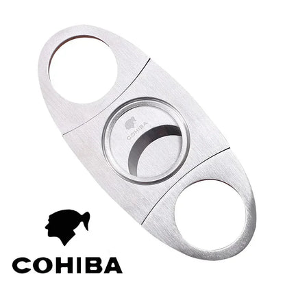 Premium Windproof Cigar Lighter with Triple Punch