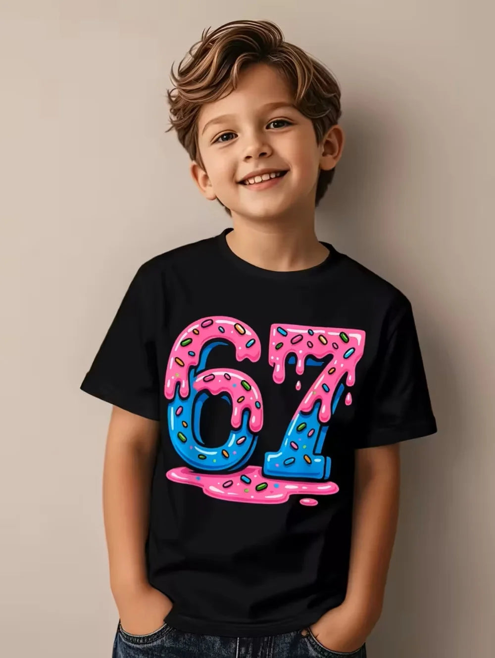 Kids Graphic Summer T-Shirt 🌈👦👧