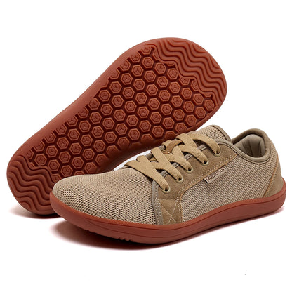 Men Barefoot Walking Shoes 👟 | Wide Toe Breathable Sneakers