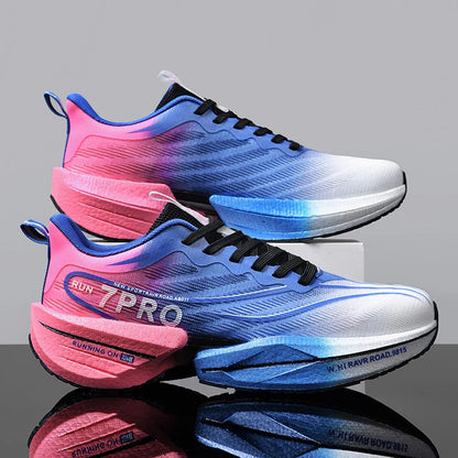 Men’s Carbon Plate Mesh Running Sneakers