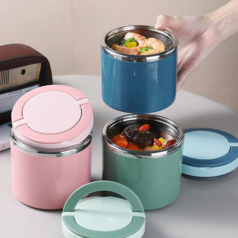 Insulated Food Bowl 🍲 | Stainless Steel Lunch Jar –