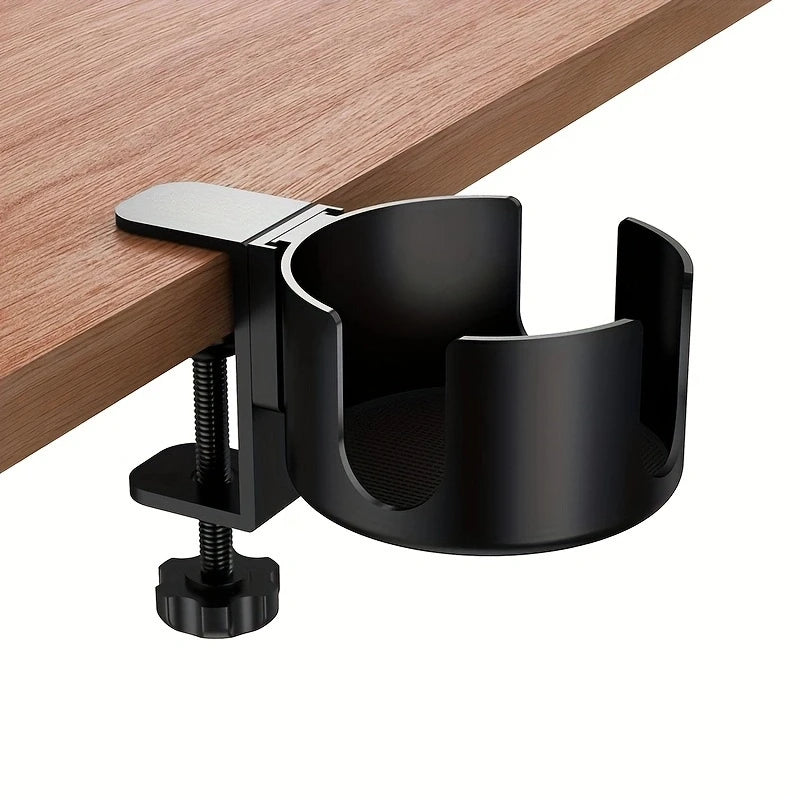 ☕ Metal Desktop Cup Holder – Stainless Steel Mug & Tumbler Stand ✨
