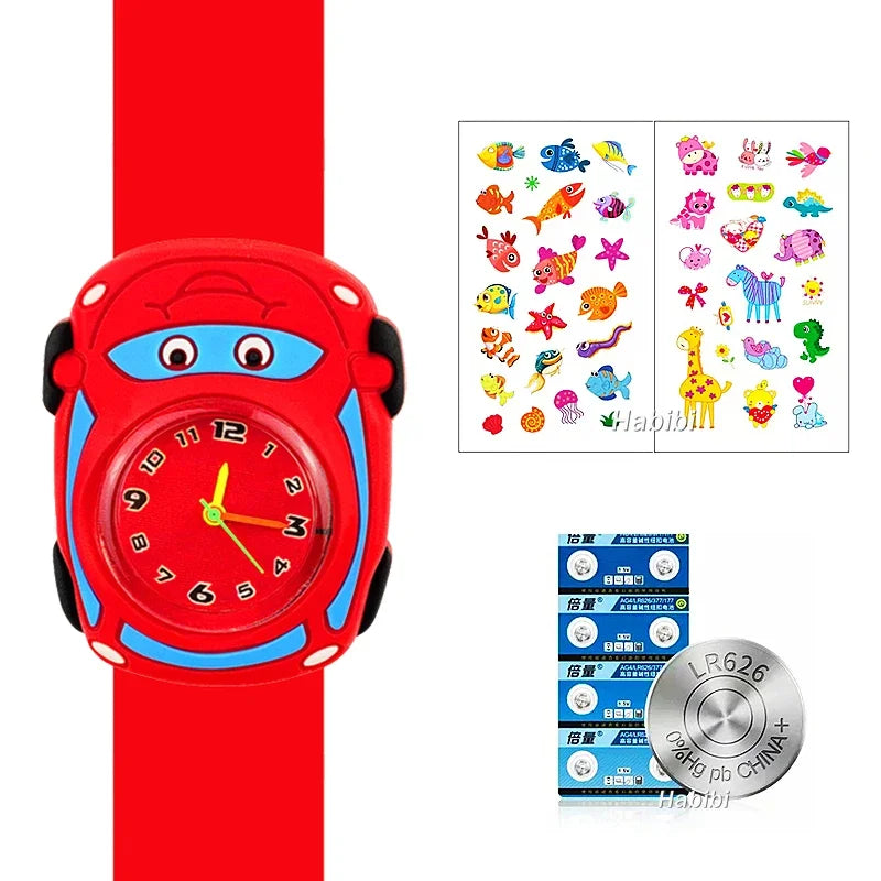 🌍 Glomexia – Kids Silicone Quartz Watch ⌚🧒