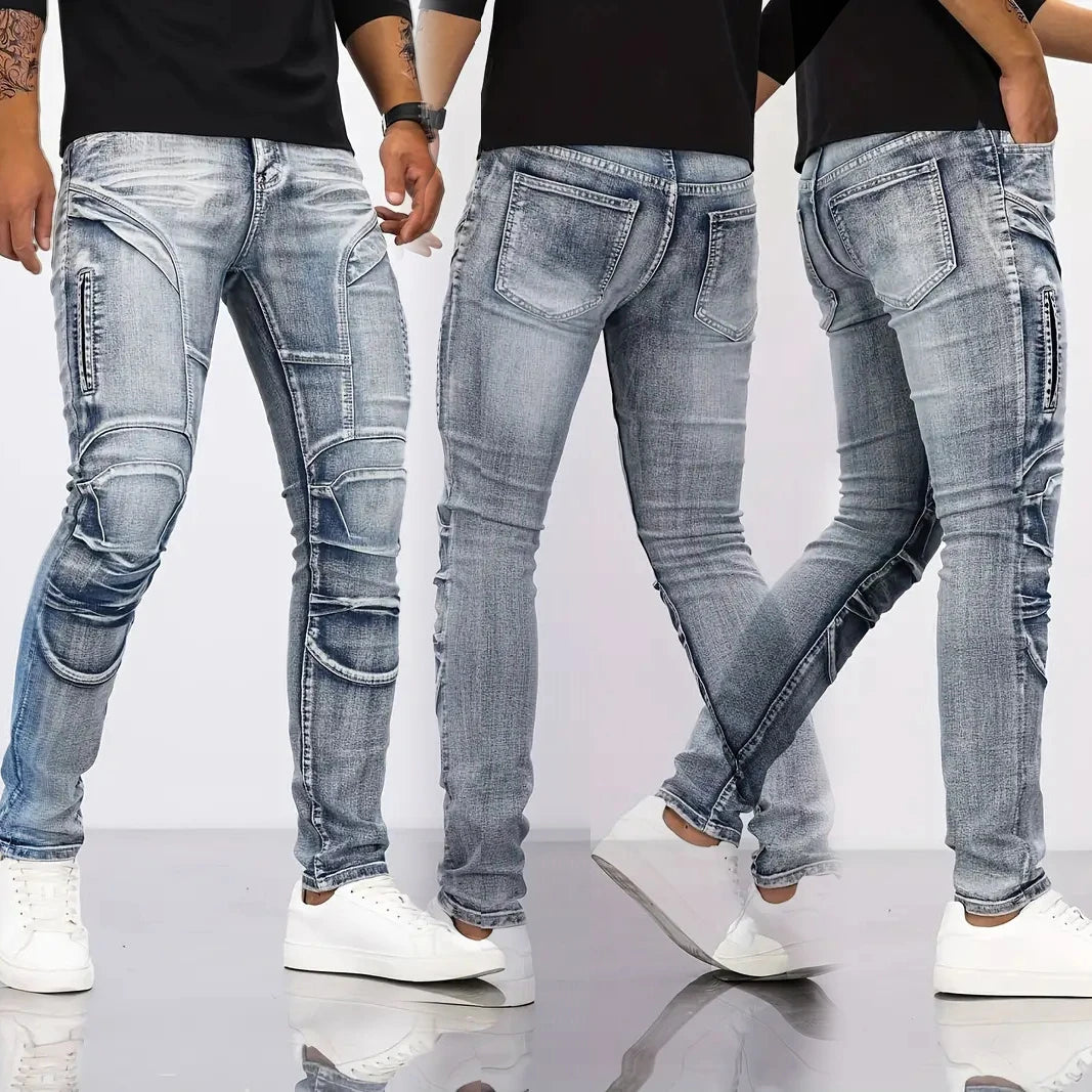 👖 Men’s Slim Fit Denim Jeans 🖤
