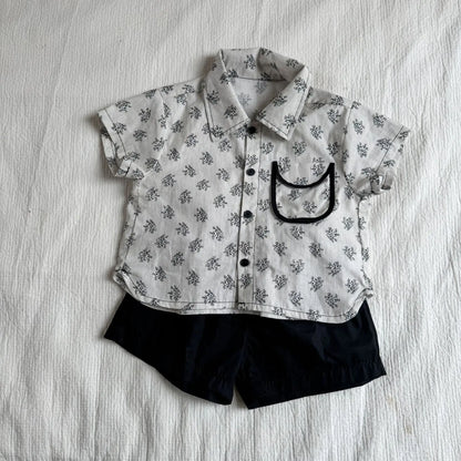 👕👗 Kids Summer Floral Sibling Outfit Set 🌸