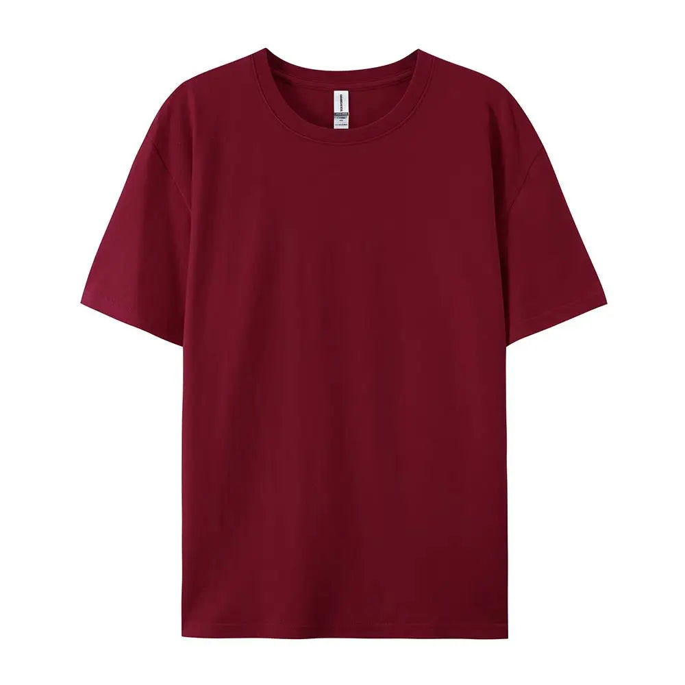 👕✨ 100% Cotton Solid Tee | Soft & Trendy 😎