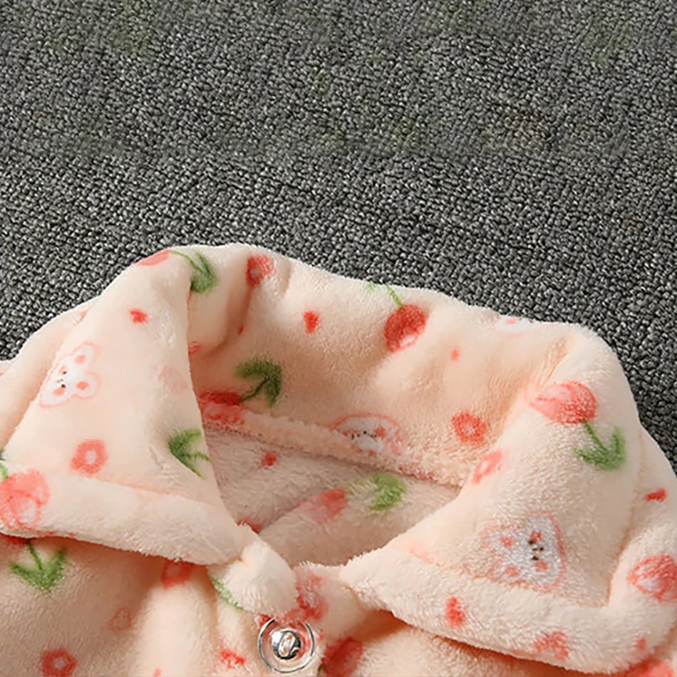Premium Kids Coral Fleece Winter Pajama Set