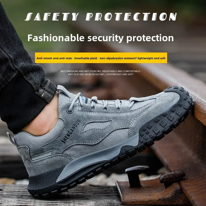Premium Steel Toe Safety Shoes – Anti Smash & Anti Puncture Work Boots