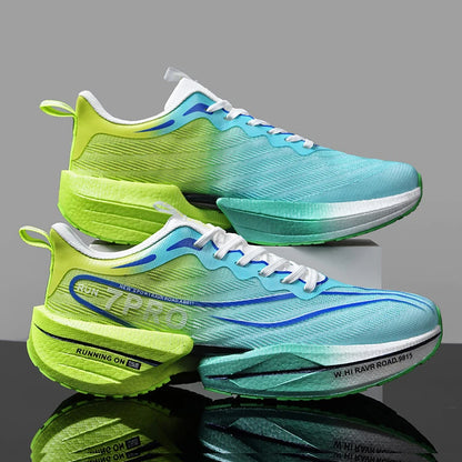 Men’s Carbon Plate Mesh Running Sneakers