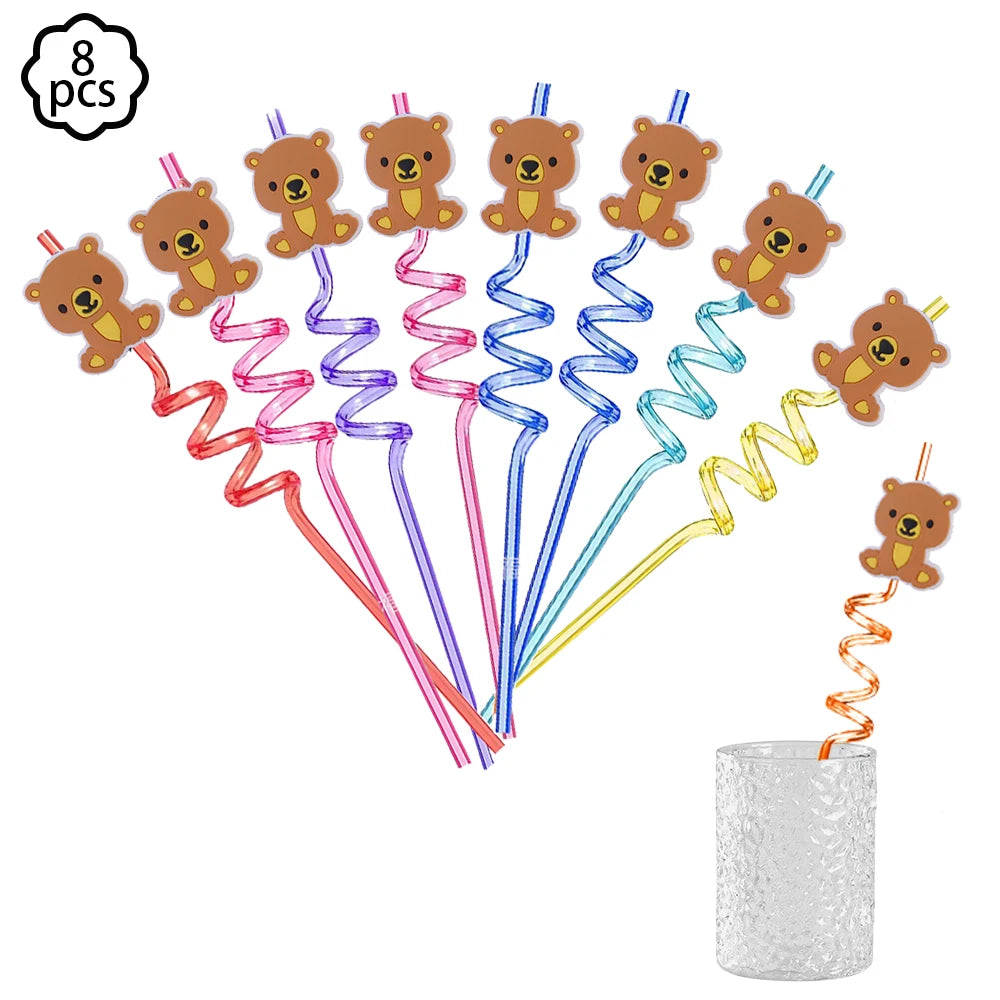 Premium Teddy Bear Birthday Balloon Decoration Set
