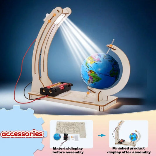 DIY Earth Day & Night STEM Kit 🌍 | Kids Science Learning Toy