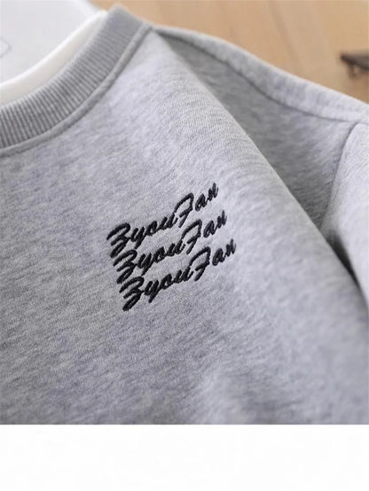Premium Boys Cotton Sweatshirt & Pants Set