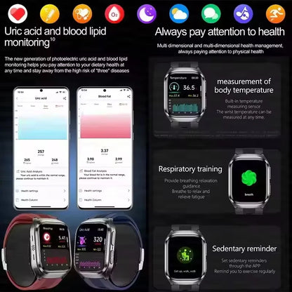 ⌚ Premium Health Smart Watch 2025 🩺