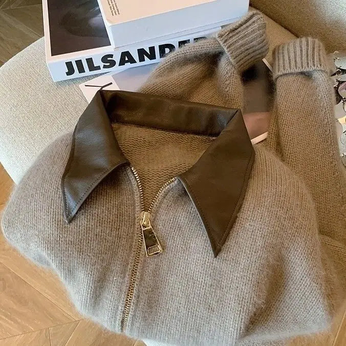 Women Elegant Zip Jacket | Office Wear Autumn 2025