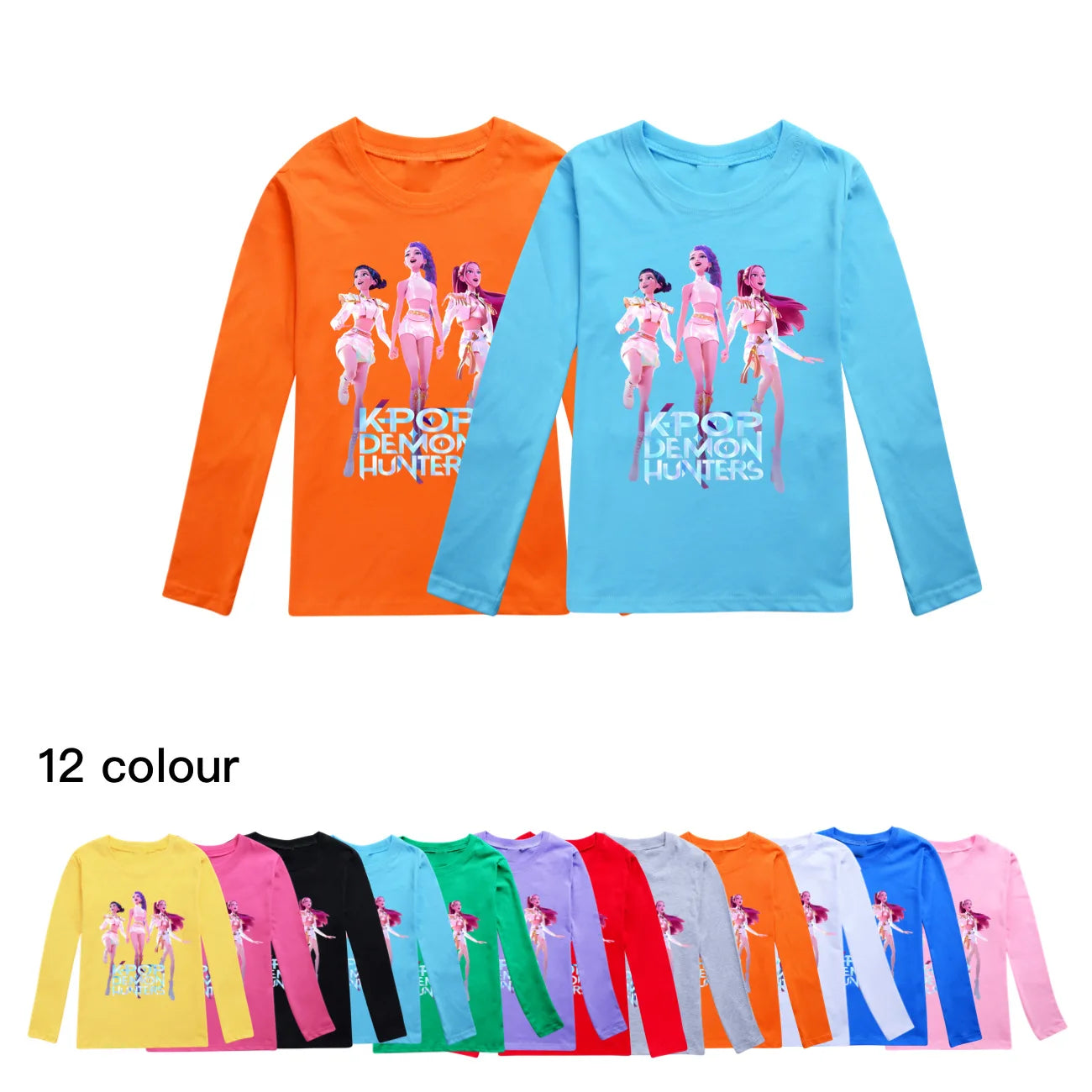 👕🧩 Kids Cartoon Full Sleeve Tee | Autumn Casual 😄