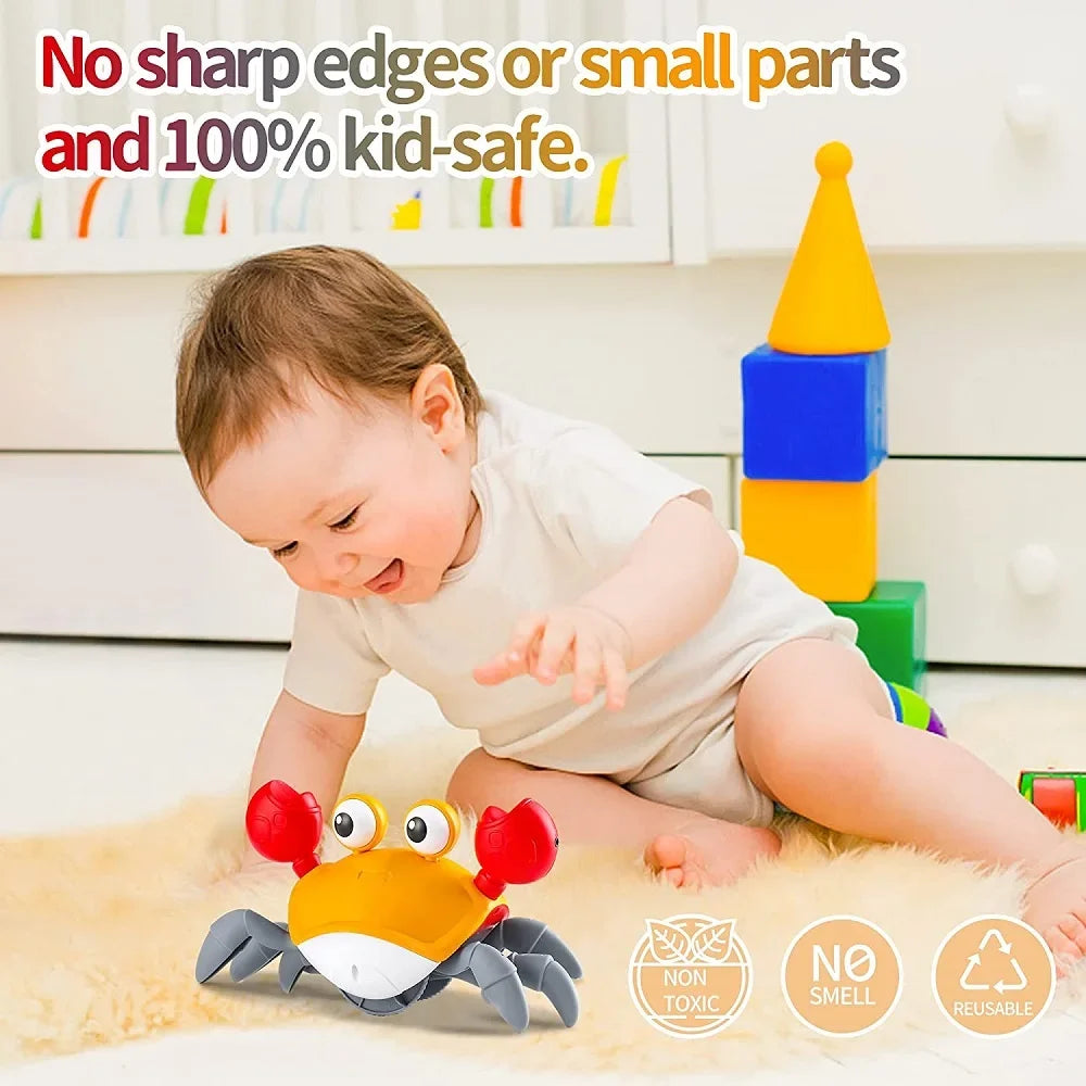 Dancing Crab Run Away Baby Toy
