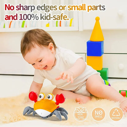 Dancing Crab Run Away Baby Toy