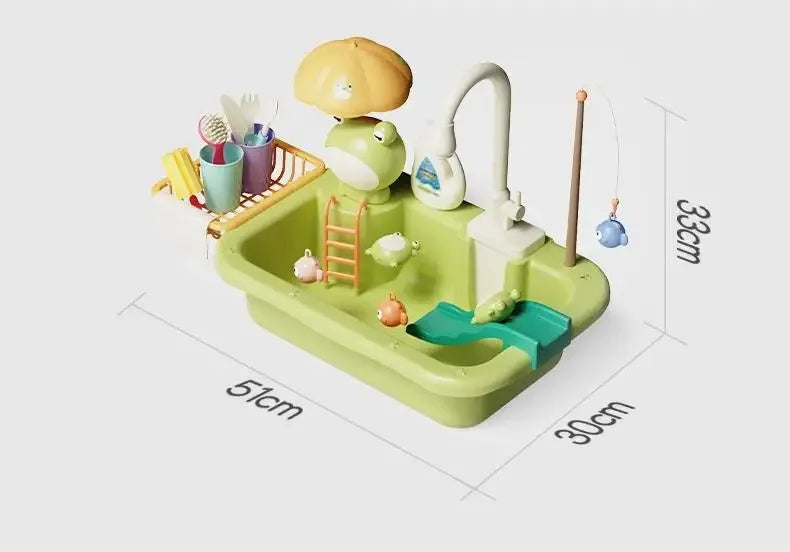 Glomexia Kids Water Sink Kitchen Set