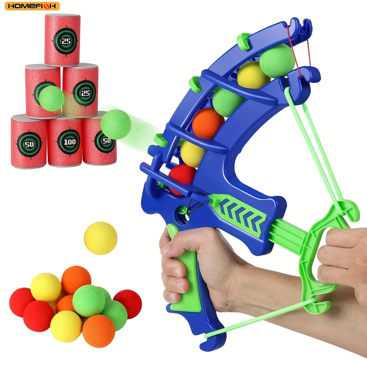 🎯🧸 Glomexia Soft Bullet Target Practice Toy