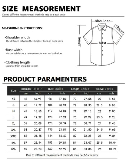 Men’s High-End Printed Street Party Shirt