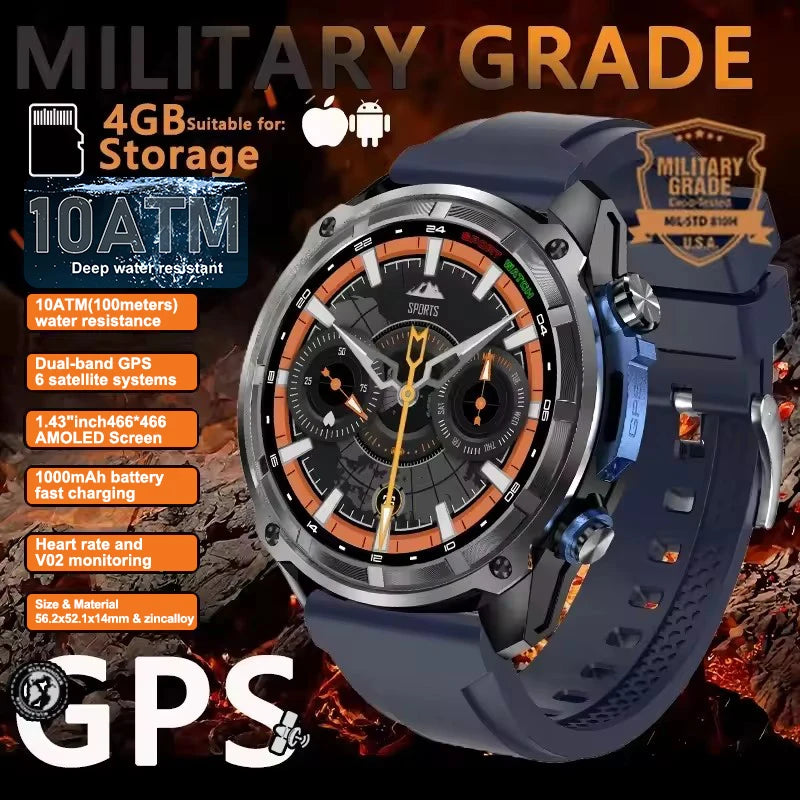 ⌚ TANK DTG1 GPS Smart Watch 🛰️