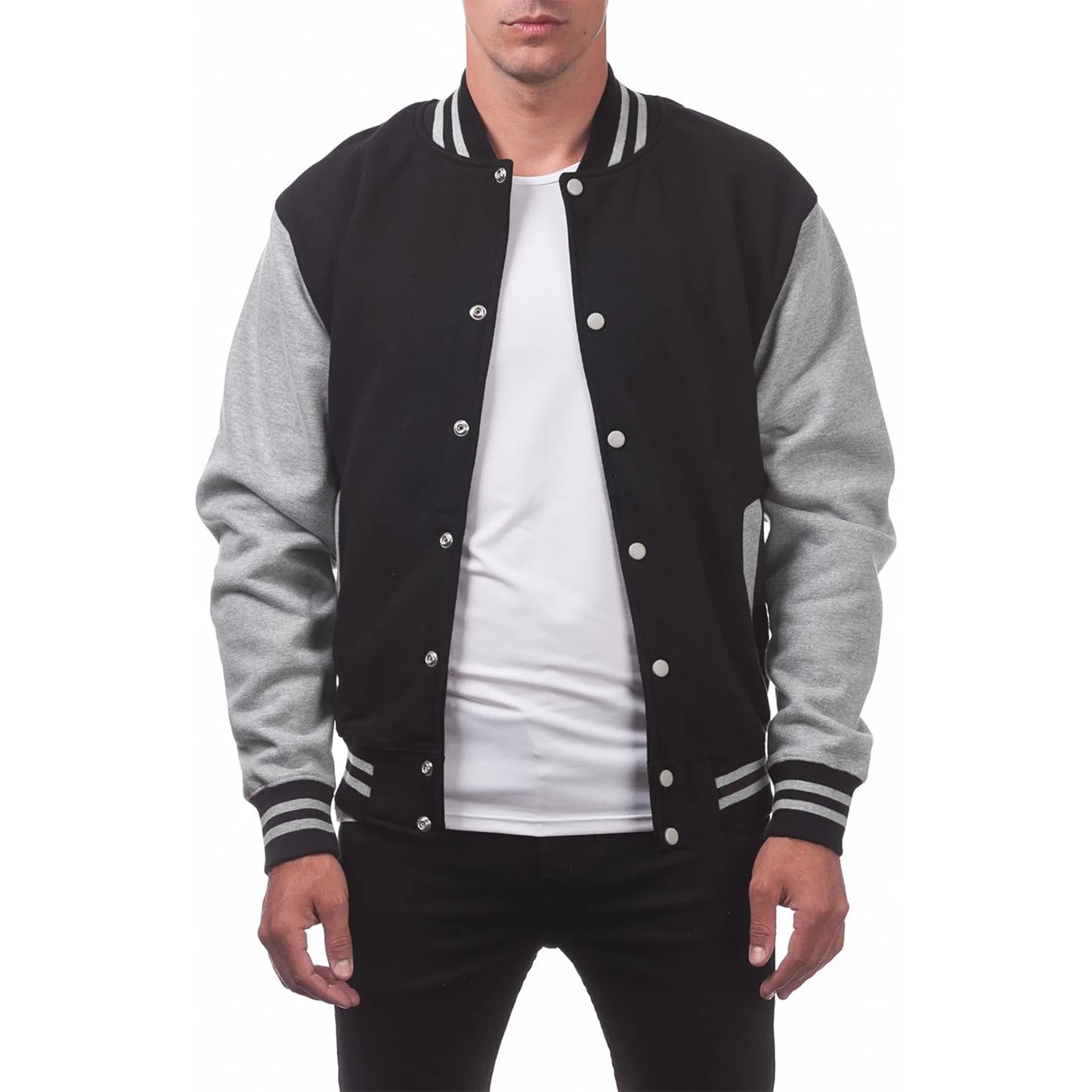 Men’s Trendy Baseball Bomber Jacket 🧢 | Loose Fit 2025