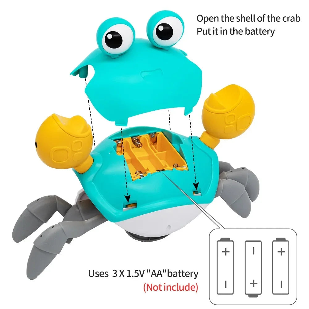 Dancing Crab Run Away Baby Toy