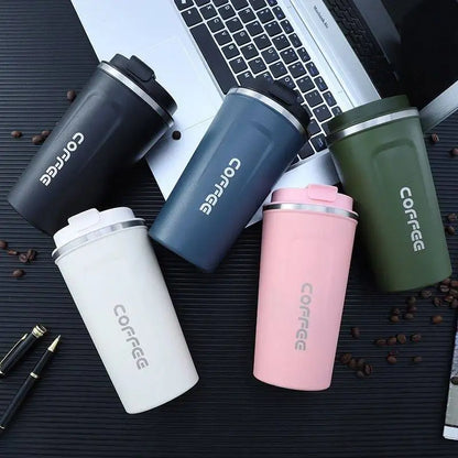 🌍 Glomexia Travel Thermal Mug – 380/510ML Stainless Steel Vacuum Cup ☕