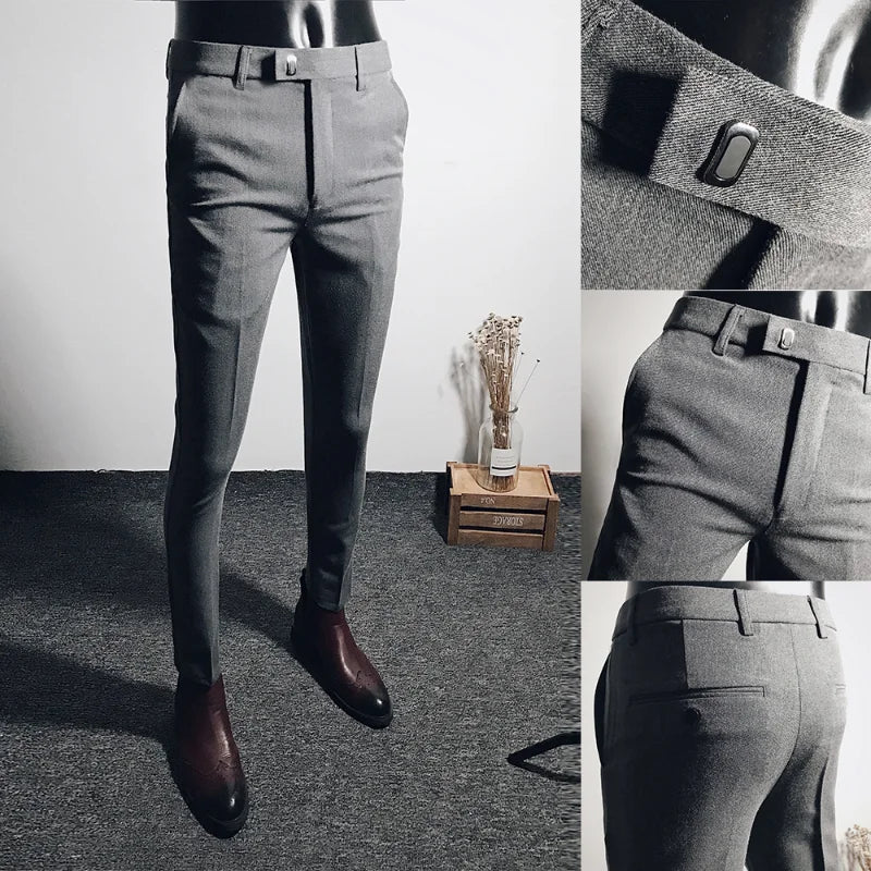 👖 Men’s England Style Suit Pants ✨