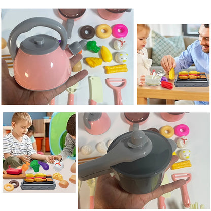 🧸 Glomexia Kids Kitchen Play Set (59–92 PCS)