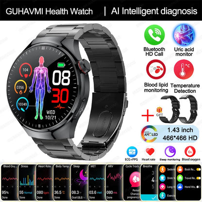 ⌚ Advanced Health Monitoring Smart Watch 2025 🩺📞