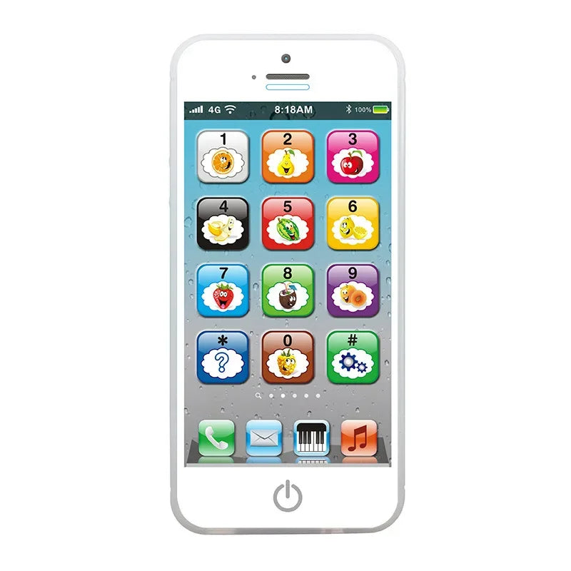 Baby Musical Learning Phone Toy with Light & Sound