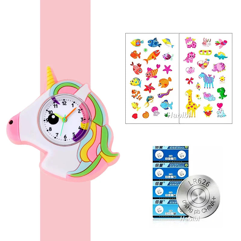 🌍 Glomexia – Kids Silicone Quartz Watch ⌚🧒