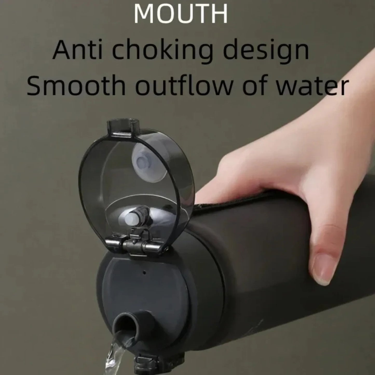 Leak-Proof Sports Water Bottle | 400ml & 560ml Portable Travel Bottle