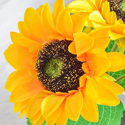 Rechargeable Sunflower LED Night Lamp