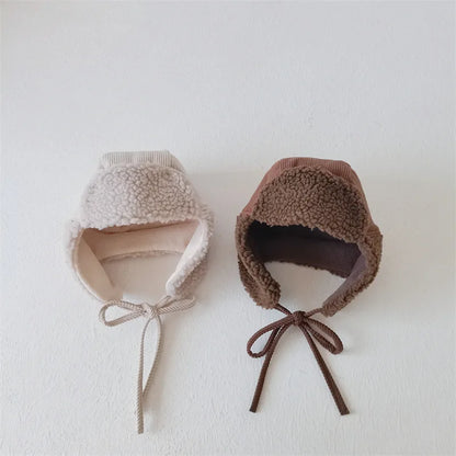 Kids Winter Velvet Earflap Cap ❄️ | Warm Corduroy Hat