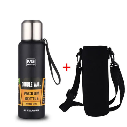 Glomexia Insulated Stainless Steel Thermos Bottle – 500ml to 1500ml