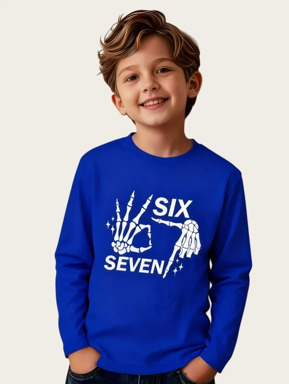 🧒👕 Kids Cartoon Full Sleeve T-Shirt | Soft & Comfy Boys Top 🌍