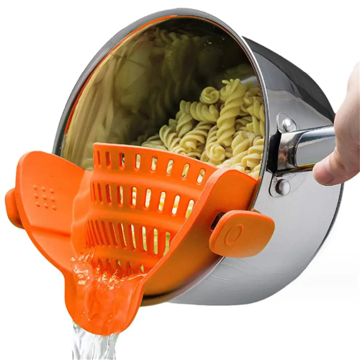 🍲 ✨ Glomexia Clip-On Pot Strainer