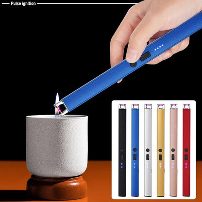 Windproof USB Pulse Arc Electric Lighter