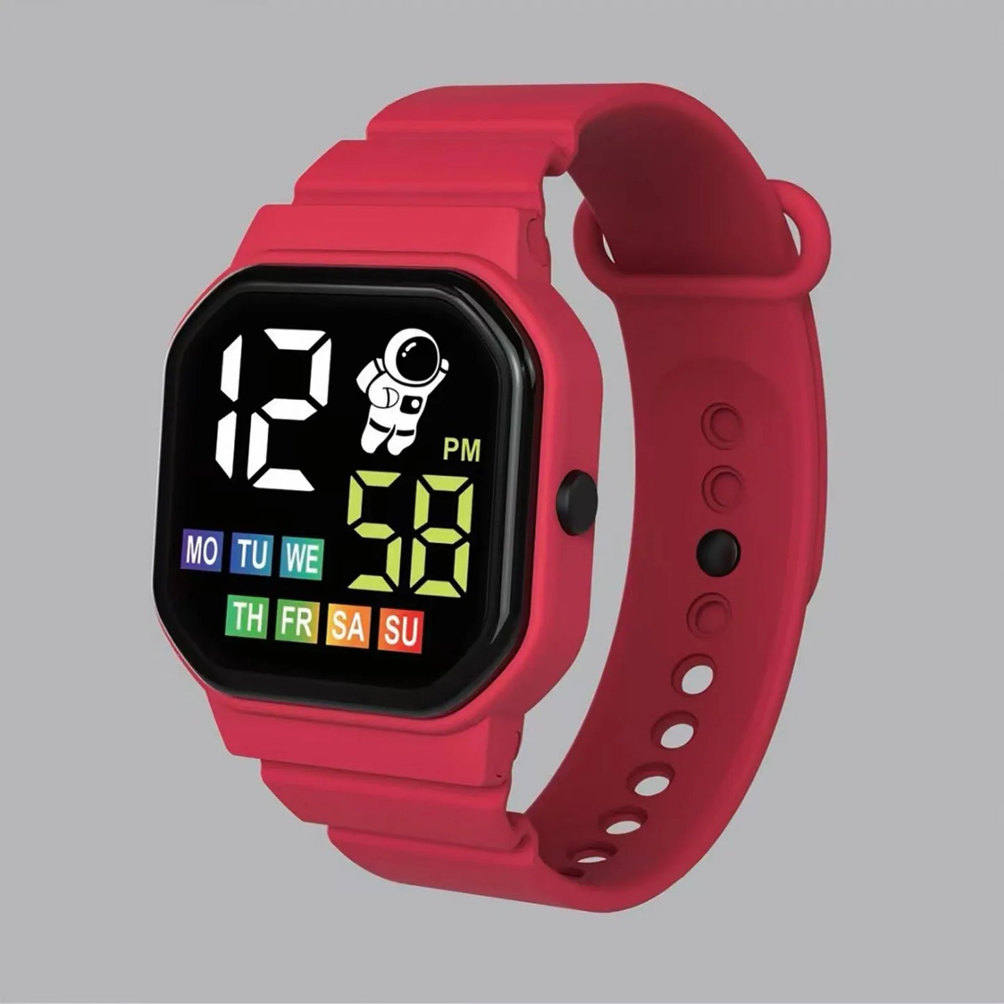 ⌚ Kids LED Smart Digital Watch – Waterproof Sports Style 💧✨