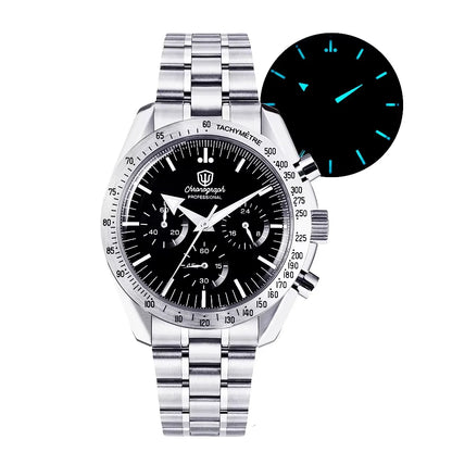 Glomexia Luxury Chronograph Men’s Watch 💎